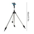 thumbnail image 3 of Tripod Garden Sprinkler with Adjustable Height Stand and Rotating Arm, Heavy-Duty Metal Lawn Irrigation Sprayer for Large Yards and Flower Beds, 3 of 8