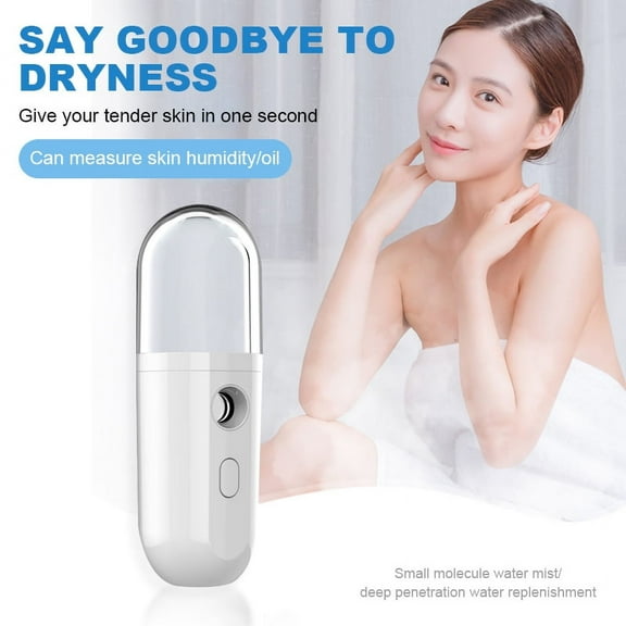 SNNROO Nano Sprayer, Water Spray, 30ml USB Handy Nano Mist Spray Atomization Mister Face Facial Moisturizing Mist Sprayer