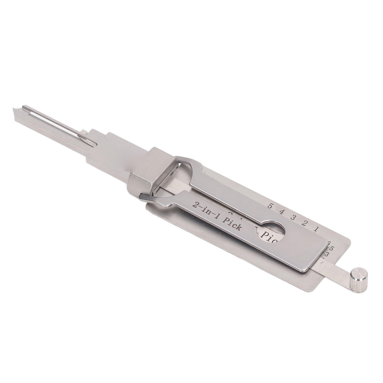 KEY THE L IDOL COLLECTOR FILE 1と2 Key Decoder, Perfect Match Stainless Steel Key Pick Hook Tool For