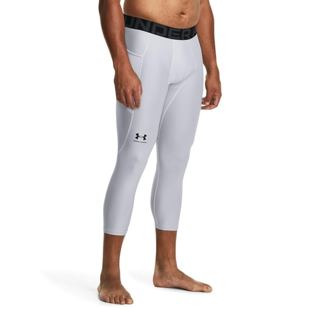 Leggins Under Armour Armour HeatGear 3/4 para hombre, color gris