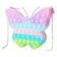 thumbnail image 1 of Mariposa Push Bubble Bag Colgante Squeeze Stress Relief Toy Regalos de Navidad para niñas Tmvgtek juguetes de los niños, 1 of 9