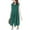 Green, variant on Visland Kids Romper,Button Half Placket Loose Casual Sleeveless Wide Leg Jumpsuit and Dress