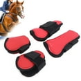 thumbnail image 4 of Botas Para Tendones De Caballo, Seguras, Antideslizantes, Duraderas, Excelentes Protectores De Patas De Caballo, PU Para Caballo Para Potro Para Saltar Obstáculos Para Proteger, 4 of 7