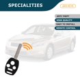 thumbnail image 6 of AKS KEYS Replacement for Honda Remote Case Shell 4 Buttons Compatible with 2003 - 2013 Accord, 2006 - 2013 Civic EX and Hybrid and 2009 - 2013 Pilot. Shell Only, Electronic Board not Included (2), 6 of 6