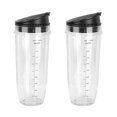 thumbnail image 1 of 2X 32Oz Replacement Blender Cups with Cup Lid 900Ml Large Capacity for 900W 1000W Blender Juicer, 1 of 9