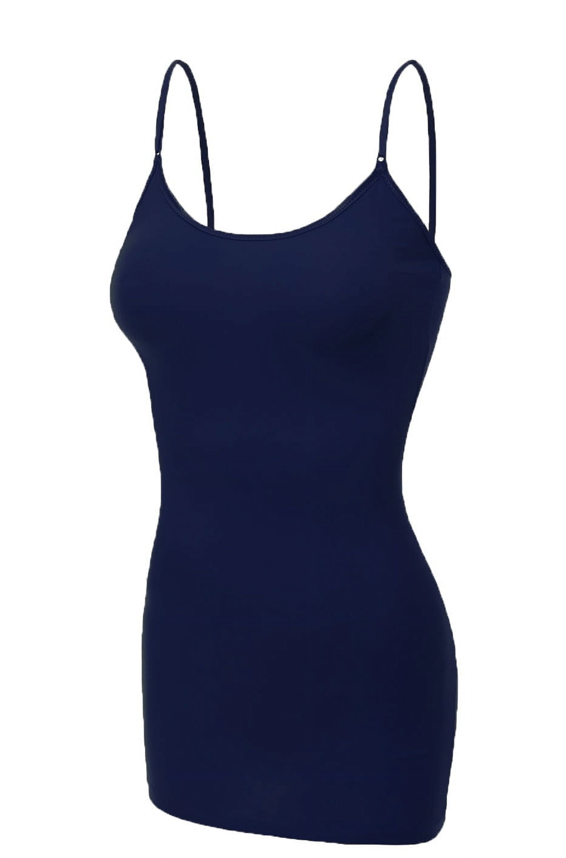 Essential Basic Women's Basic Casual Long Camisole Cami Top