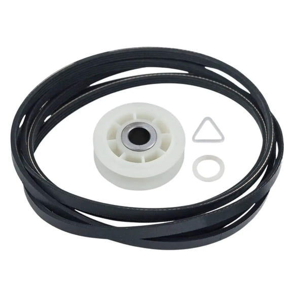 EXP640 Dryer Belt and Idler Pulley Set Replaces 661570V, 279640