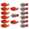 thumbnail image 4 of 15pcs resina maceta decoración de peces de colores modelo adornado adorable resina artesanía niños juguete, 4 of 4