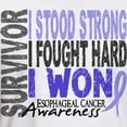 thumbnail image 3 of CafePress - Survivor 4 Esophageal Cancer Shirts And Gifts T Sh - Fitted T-Shirt, Vintage Fit Soft Cotton Tee, 3 of 4