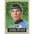 thumbnail image 2 of Men's Star Trek: The Original Series St. Patrick's Day Spock Lucky Science Officer  Long Sleeve Shirt Athletic Heather Large, 2 of 4