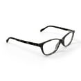 thumbnail image 4 of EV1 Ellen DeGeneres Women's Celia Square Prescription Eyeglasses with Case, Grey Tortoise, 4 of 7