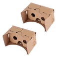 thumbnail image 1 of 2X Lunettes de Réalité Virtuelle VR 3D de 6 Pouces Bricolage Panneau Rigide pour Carton, 1 of 8