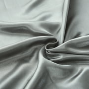 NTBED Satin Sheets Queen Gray Luxury Silky Bed Sheets 1800 Microfiber Sheet Set 4 Pcs
