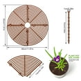 thumbnail image 4 of Garden Home Plant Protector Potted Tools Lids Protector-repel Cats Easy To Install 3-piece Set Gardening Supplies, 4 of 6