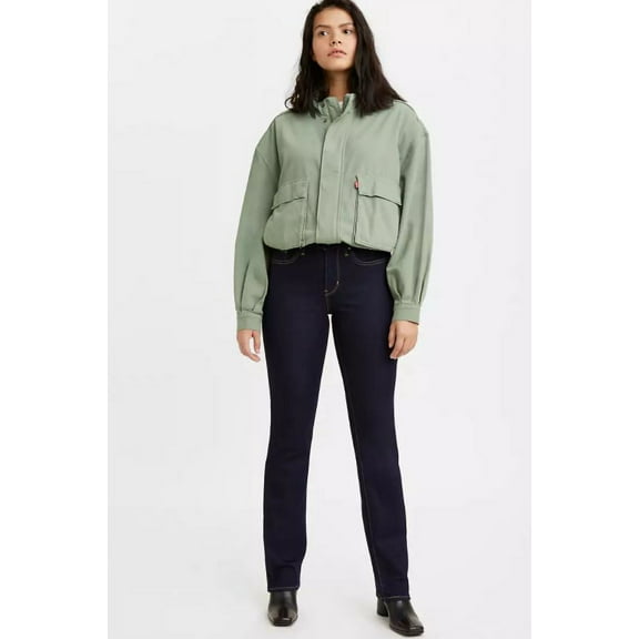 Levi's Women's 314 Dark Wash Shaping Straight Women's Jeans, 32x34