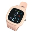 thumbnail image 1 of Methold Reloj de LED para niños Pantalla de moda Utilidades de tiempo para interiores al aire libre Relojes electrónicos digitales Electrónica Rosa claro, 1 of 6