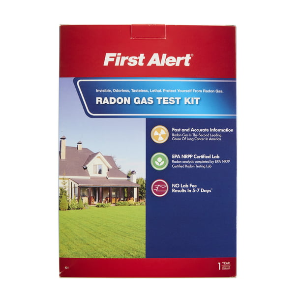 First Alert Rd1 Home Radon Test Kit Com - Best Diy Radon Test