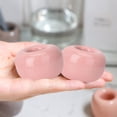 thumbnail image 3 of XingJian LLC Cute Pink Donut Ceramic Toothbrush Holder, 3 of 8