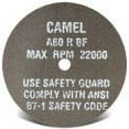 thumbnail image 4 of CGW Abrasives 35506 Metal Cut-Off Wheel, 60 Grit, 4" x 1/4", Type 1, Aluminum Oxide, Lot of 50, 4 of 4