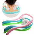 thumbnail image 3 of Neck Massager Therapy Neck And Shoulder Dual Trigger Point Roller Self-massage Tool Relieve Hand Pressure Deep Massage, 3 of 4