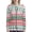 Bow and Snowflake Stripe Design, variant on Breathable Women Zip Up Hoodies for Winter Walk, Highland Cattle Pumpkin Polyester Spandex Blend Sweatshirts for Womens