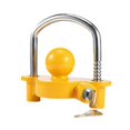 thumbnail image 1 of Universal Trailer Coupler Hitch Lock Tow Ball Security Anti-Theft Adjustable Heavy Duty Vehicle Truc, 1 of 5