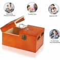 thumbnail image 6 of 2X A Useless Box with Surprises Wooden Useless Box Fully Assembled Toy for Adults and Children Dark Wood Color, 6 of 6