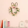 thumbnail image 6 of Easter Clearance! YZEGDCH Easter Bunny Eggs Wreath， Artificial Spring Floral Wreath, Spring Summer All Season Home and Outdoor, 6 of 9
