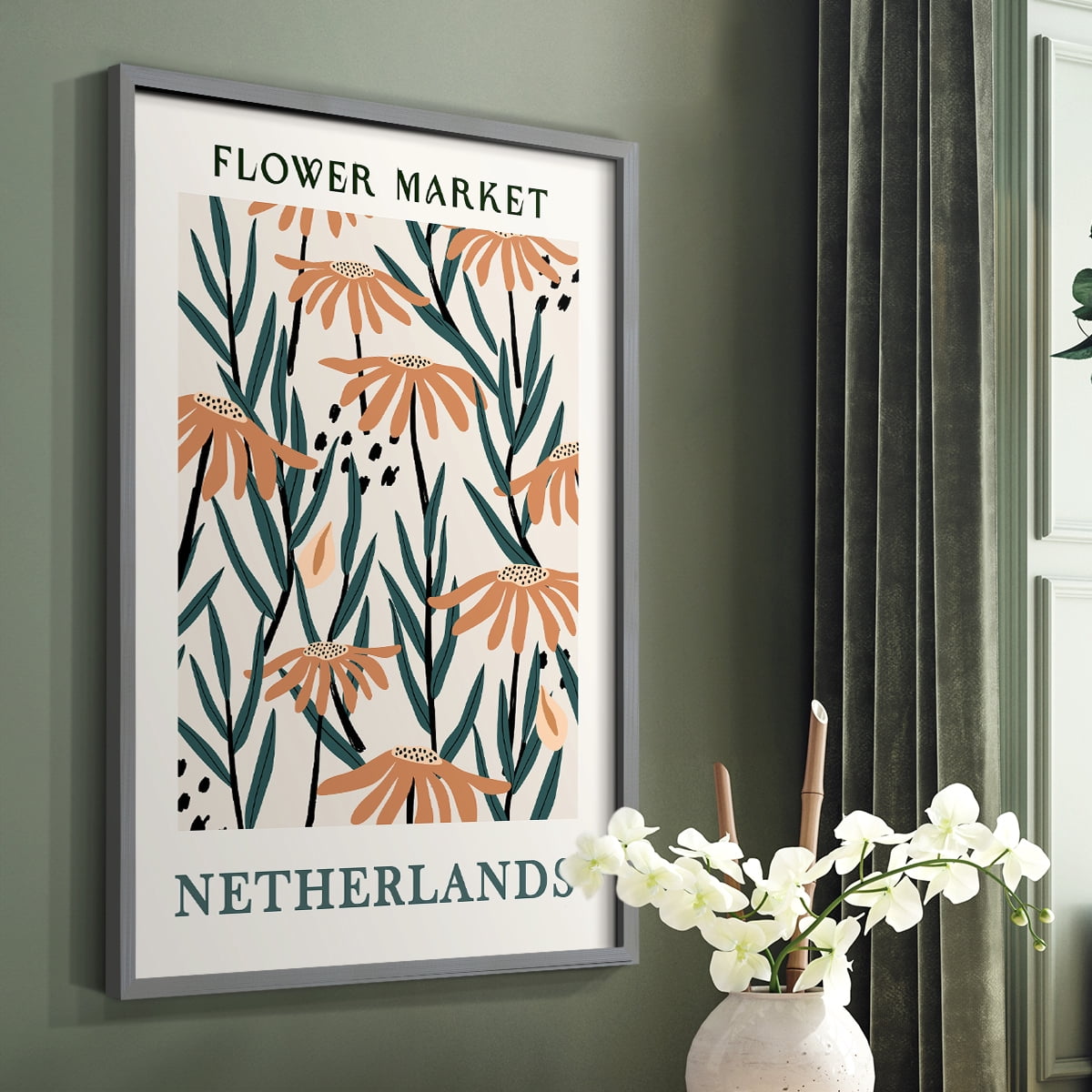 Matisse XXXV Framed Print - Solid Wood