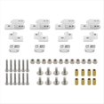 thumbnail image 4 of 1 Juego de Accesorios de Suspensión de Amortiguación de Ballesta para 1/16 B24 4WD RC Car Upgrade Parts Plata, 4 of 5