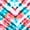 Jadesea Zigzag Zest, variant on Free Country Women's Macrame Back Tankini Top Rhumba Marine L