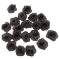 thumbnail image 4 of pitrice 20 Pieces Silk Rose Flower Head Bud DIY Craft Wedding Decor Gray, 4 of 9