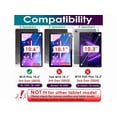 thumbnail image 2 of Lenovo Tab M10 Plus Case 10.6 inch 2020 3rd Gen Mdoel TB-125F TB-128F Shockproof Heavy Duty Rugged Protective Cover with Stand / Hand & Shoulder Strap / Pencil Holder, 2 of 7