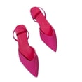 thumbnail image 5 of Willtoo Pointed Toe Mule Sandals for Women, High Heel Slippers for Office, Spring Casual Sandal, 5 of 6