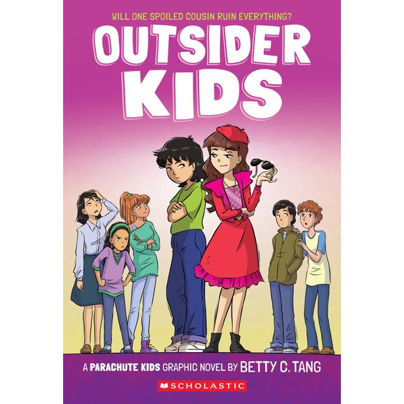 Pre-Owned Outsider Kids: A Parachute Kids Graphic Novel (Parachute Kids #2) (Paperback) 1338832719 9781338832716