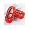 thumbnail image 3 of Newborn Infant Baby Girl Bowknot Soft Sole Crib Shoes Prewalker 0-18 Months, 3 of 4
