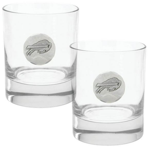 Buffalo Bills Two-Piece 11oz. Rocks Glass Set