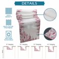thumbnail image 6 of Pink Wisteria Table Runner 72 Inches, Sprinng Summer Pastoral Flowers Botanical Bed Runner Dresser Scarves Tabletop for Indoor Outdoor Parties/Ceremony/Banquet, 16" x 72", 6 of 9