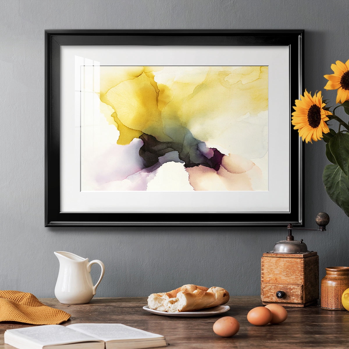Never Have I Laid Eyes on Equal Beauty in Man or Woman Premium Framed Print - Ready to Hang