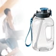 thumbnail image 4 of Botella de agua portátil con tapa de Jarra de agua con tiempos Bebida a prueba de fugas para senderismo Bicicleta Fitness Gris 1.6L Baoblaze Botellas Deportivas, 4 of 7