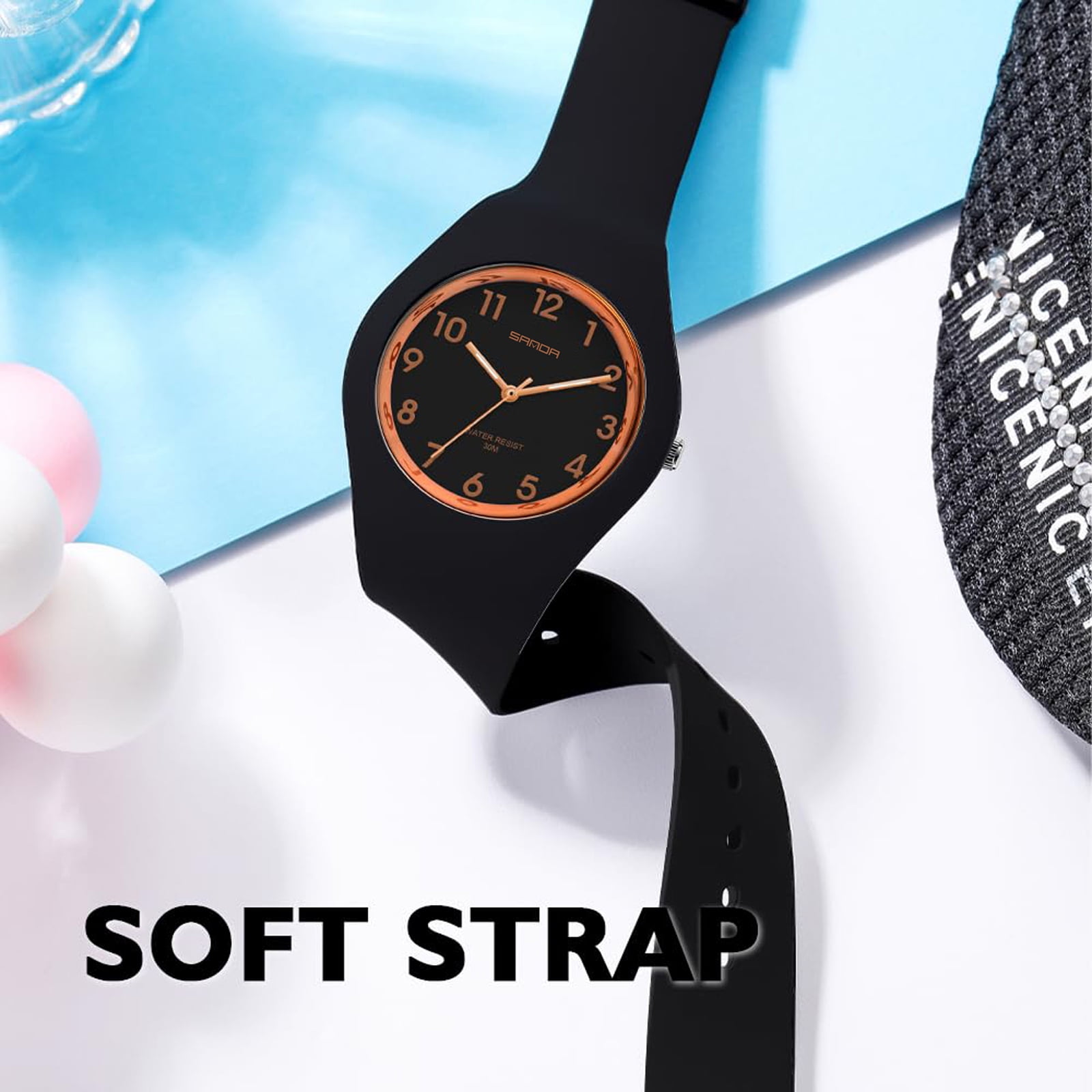 Ice watch glam black rose clearance gold