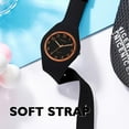 thumbnail image 6 of Findtime Women's Wrist Watches Thin & Ultra-light Casual Watch for Women Waterproof Nurse Watches with Secondhand Minimalist Watches Fashion Watch for Women White Black Pink Green Blue Purple Rosegold, 6 of 8