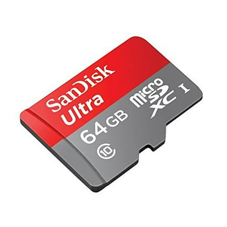 Professional Ultra SanDisk 64GB Samsung Galaxy S8 MicroSDXC card with CUSTOM Hi-Speed, Lossless Format! Includes Standard SD Adapter. (UHS-1 Class 10 Certified
