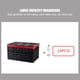 thumbnail image 3 of Contenedores de almacenamiento plegables de 30L, caja de almacenamiento para maletero de coche, cesta de utilidad plegable multifuncional, caja de almacenamiento con tapa, 3 of 8