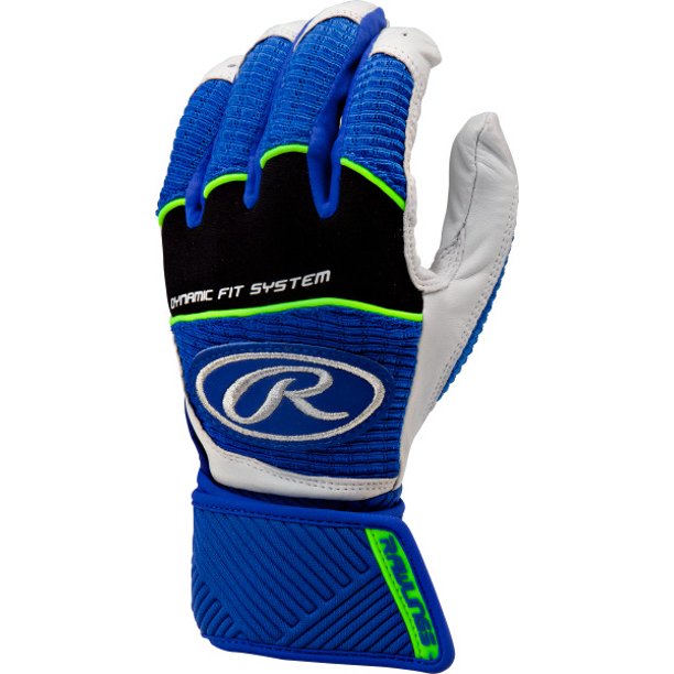 Rawlings Workhorse Adult Batting Gloves with Compression Strap