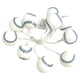 thumbnail image 4 of Guirnalda de luces LED con microbolas de cobre y alambre de arroz, 10 unidades, color blanco cálido, ideal como regalo de Navidad. 3m, 4 of 9