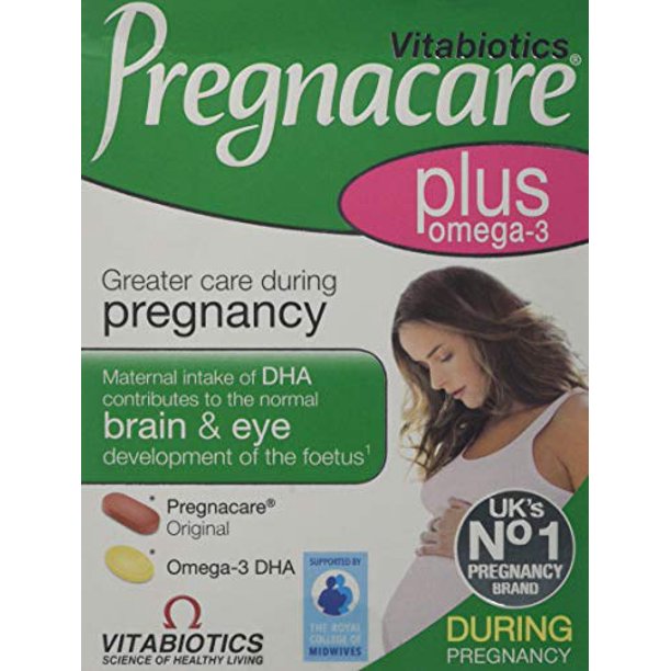 2 Packs Vitabiotics Pregnacare Plus Omega 3 56 Tablets Total 112 Tablets Capsules By Vitabiotics Walmart Com Walmart Com