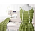 thumbnail image 5 of Soimoi Green polyester Crepe Fabric Giraffe Animal Print Fabric by The Yard 52 Inch Wide, 5 of 5