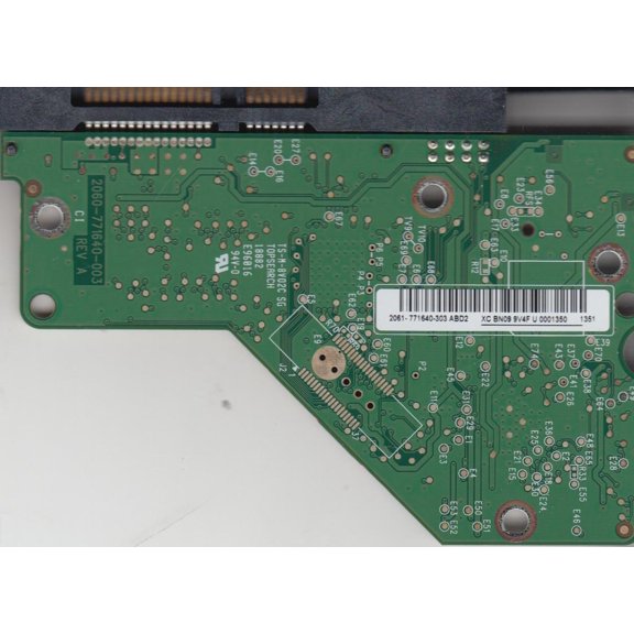 WD5000AAKS-00E4A0, 2061-771640-303 ABD2, WD SATA 3.5 PCB
