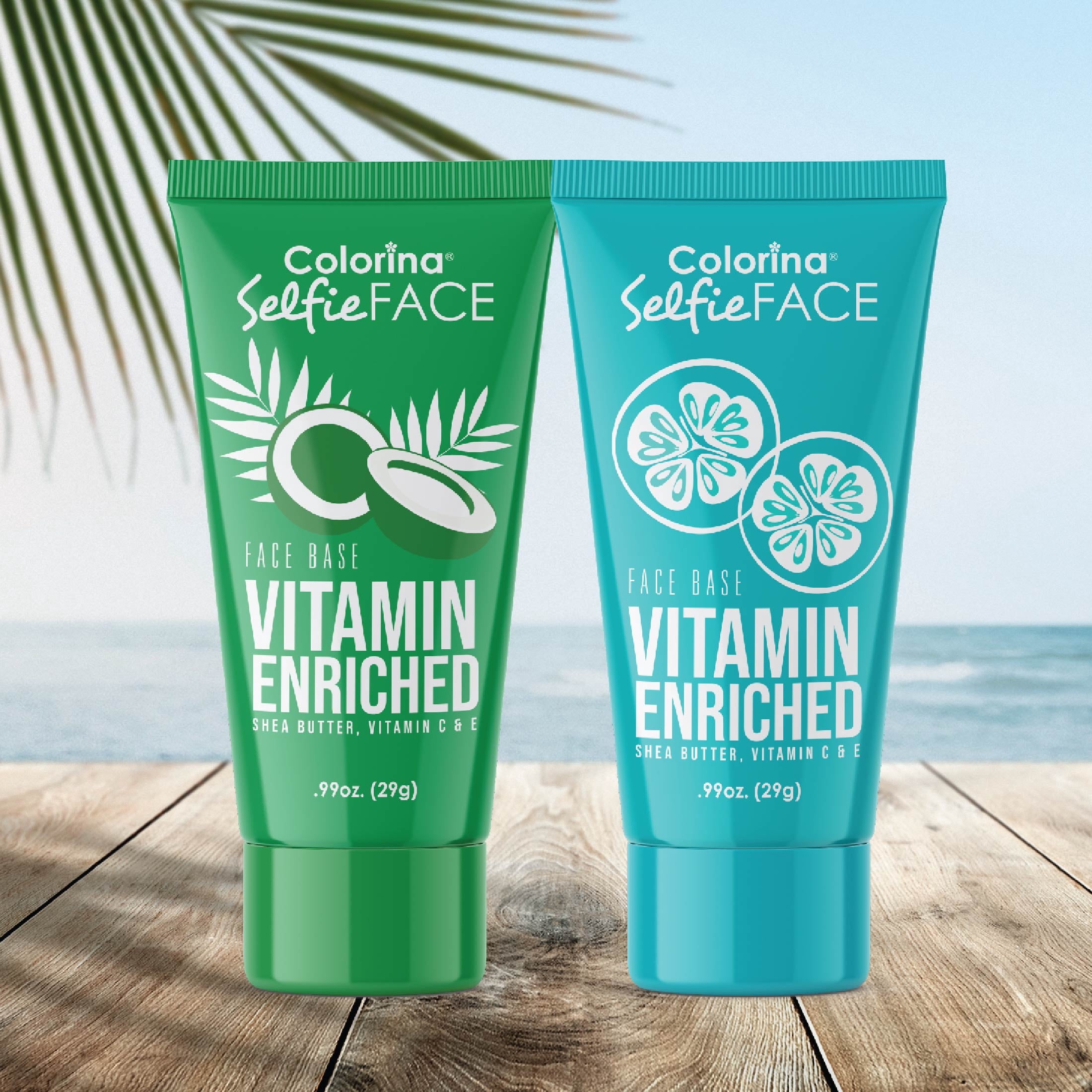Colorina Makeup Studio Selfie Face Collection Cucumber Vitamin Enriched Cucumber Primer 0.99 oz
